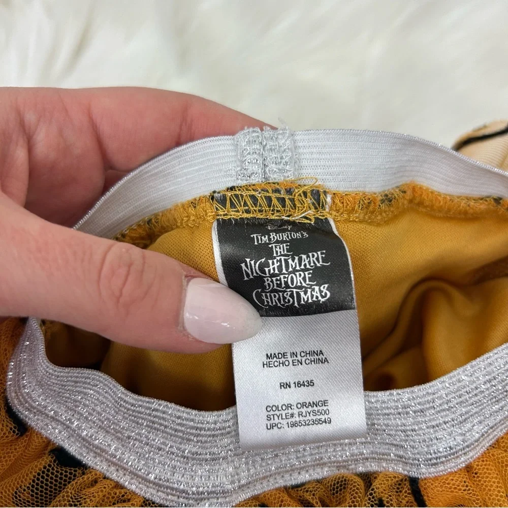 Disney The Nightmare Before Christmas Girls Tutu Skirt Size 2T